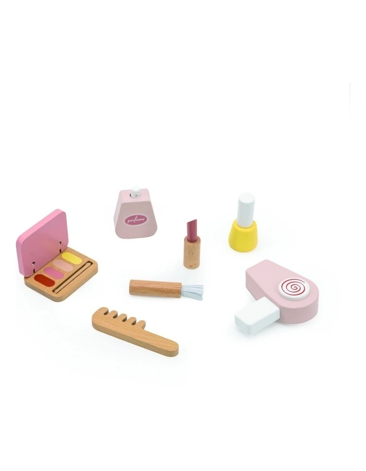 New Classic Toys Wooden Vanity Table Pretend Play Kids Children Toy 3y  image 4