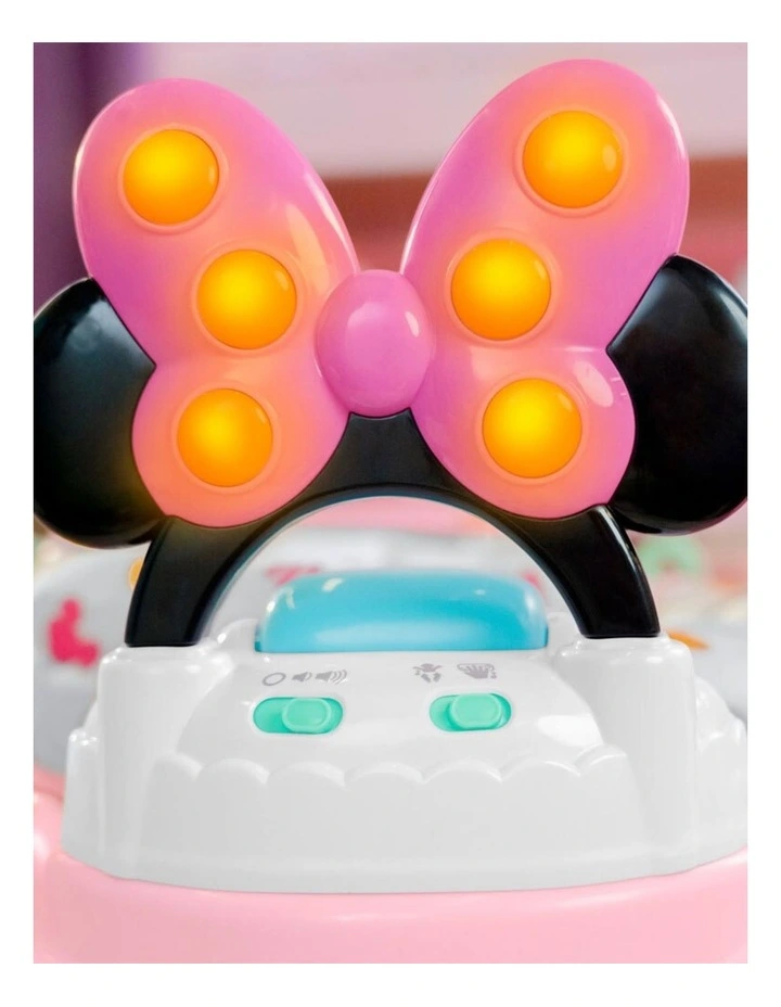 Bright Starts Disney Minnie Mouse Forever Besties Activity Jumper 6m image 2