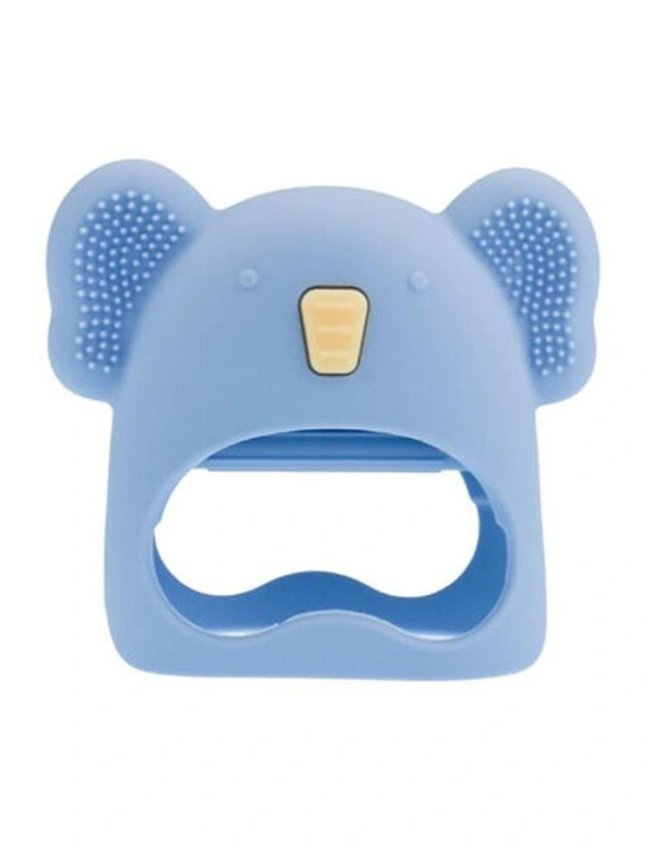 Koala Dream Silicone Tactile Soothing Baby Gums Teething Mitten Blue 4m image 2