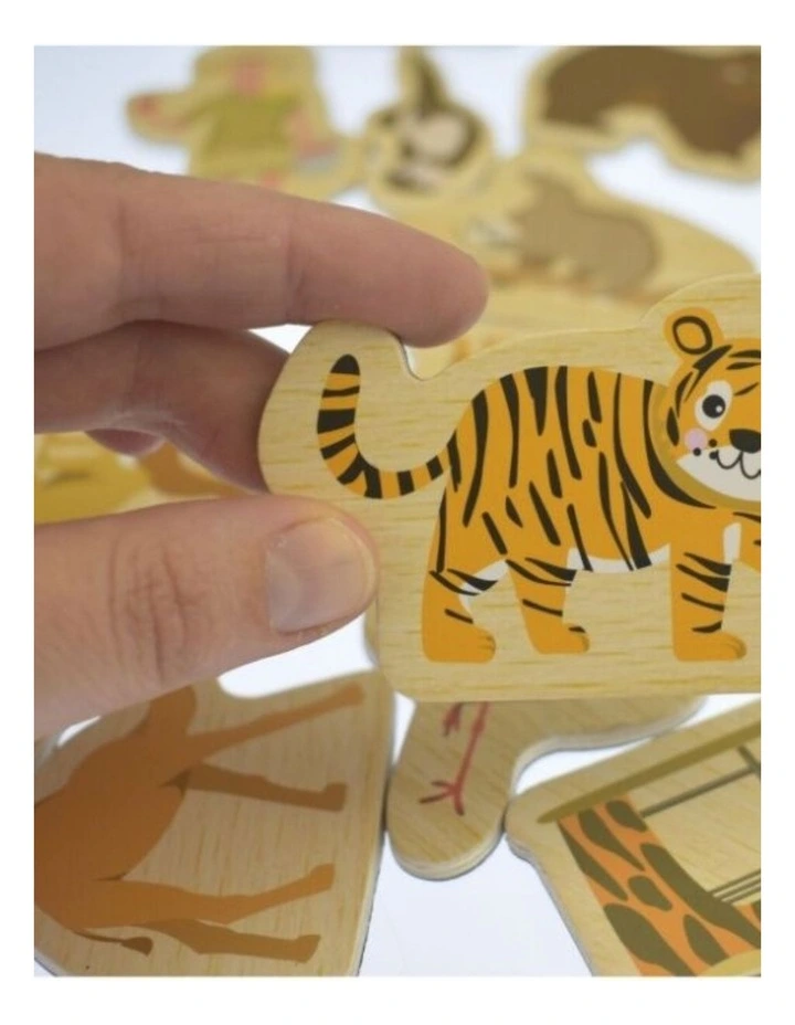 Koala Dream 25pc Fridge Friends Zoo Animals Magnetic Toy Set Kids 2y image 3