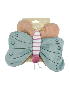 Koala Dream Snuggle Pal Bella Butterfly With Silicone Teething Ring Green 0