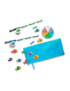 Melissa & Doug Catch Count Magnetic Wooden Kids Toy Fishing Game 2y