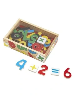 37pc Melissa & Doug Number Magnets Colorful Magnetic Toy Kids 3y