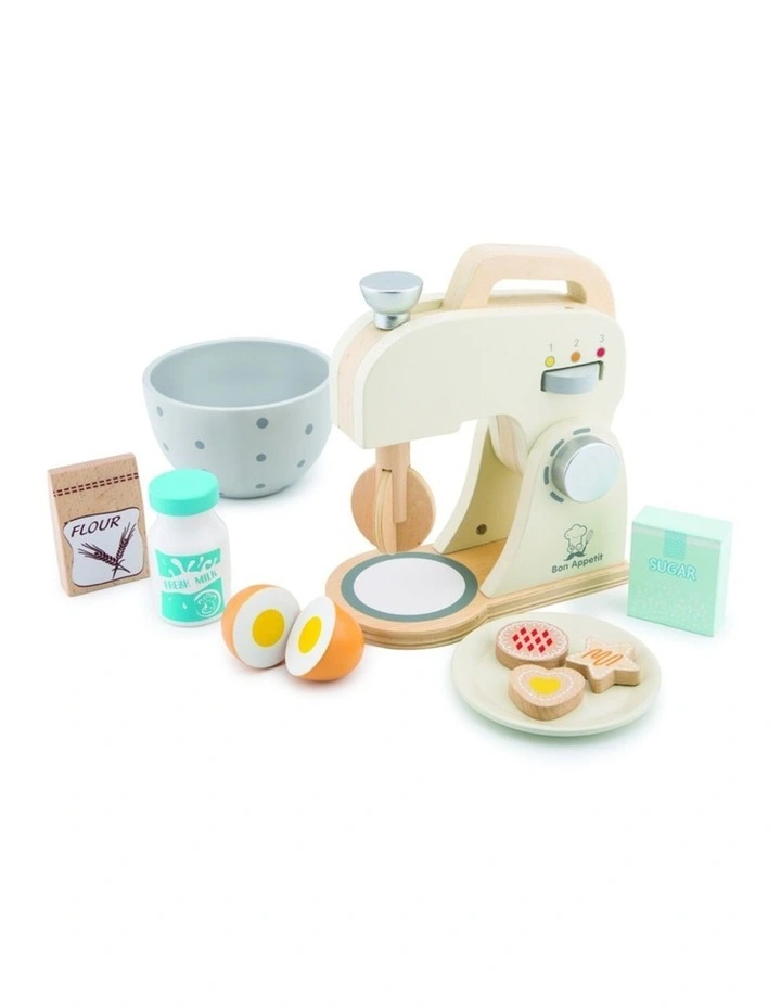 New Classic Toys Baking Set Kids Pretend Play Toy White 36m image 1