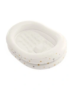 Intex Starry Inflatable Baby Bath Cushioned Portable White 0-12m Infant Tub