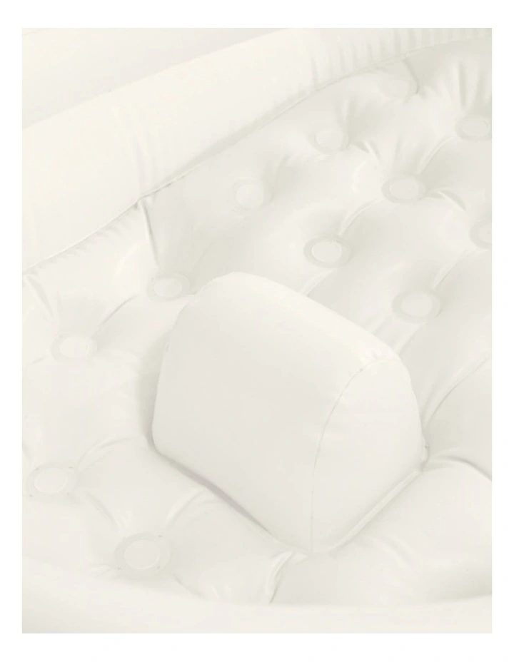 Intex Starry Inflatable Baby Bath Cushioned Portable White 0-12m Infant Tub image 4
