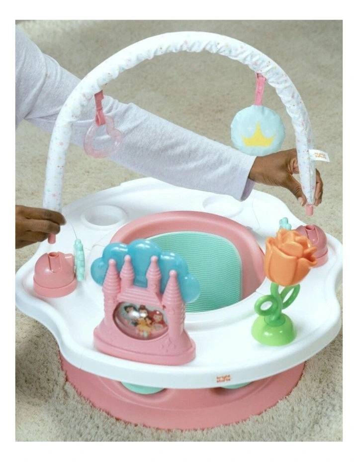 Bright Starts Baby Booster High Chair 3 in 1 SuperSeat Disney Princess 6m image 2