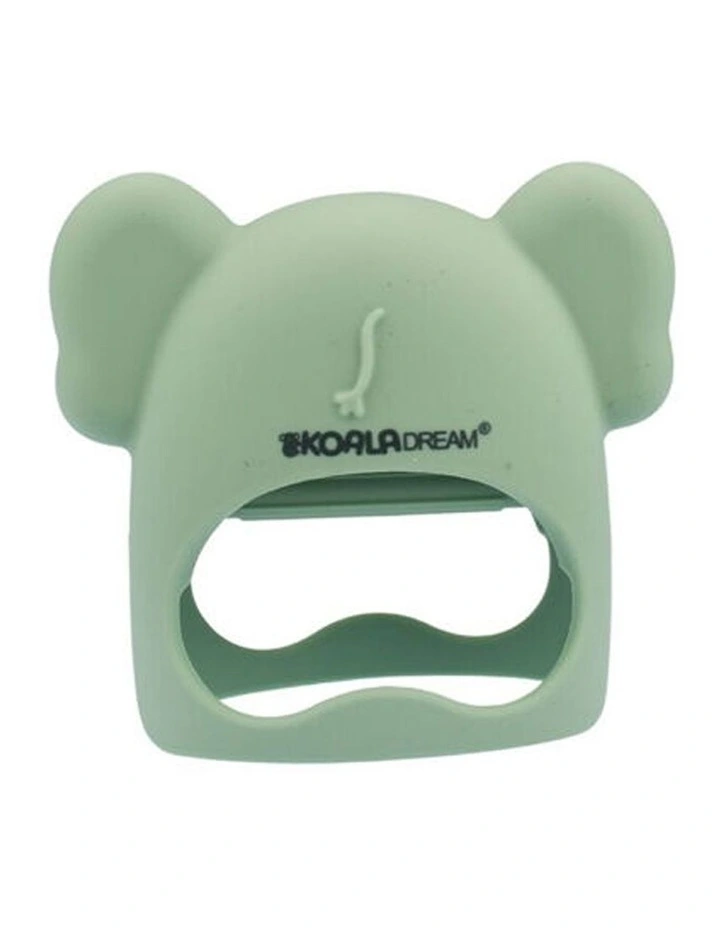 Koala Dream Silicone Tactile Soothing Baby Gums Teething Mitten Green 4m image 3