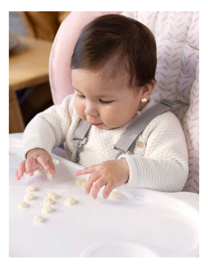 Ingenuity Trio Foldaway 6-in-1 Baby High Chair Detachable Booster Pink 6m image 3