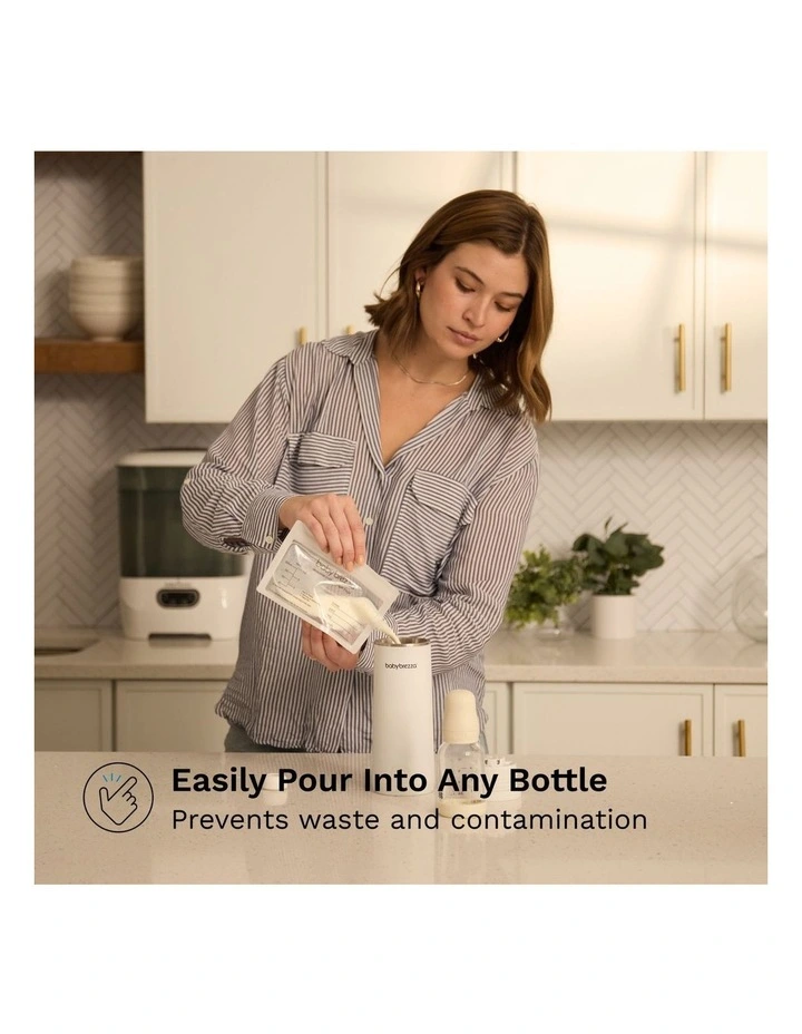 Baby Brezza Reusable Breast Milk Bags With Funnel - 10pk image 5