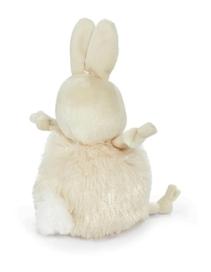 Bunnies by the Bay - Baby 'Rutabaga Bunny' Roly Poly - Soft Toy - Beige - 16cm image 4