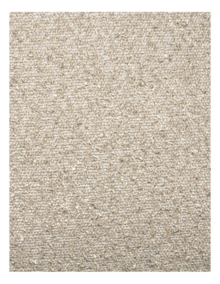 Brooklyn Feather Filled Boucle Cushion in Milky Coffee image 4