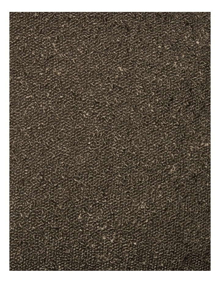Brooklyn Feather Filled Boucle Cushion in Chocolate image 4