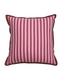 Sundae Seersucker Square Cushion Cover