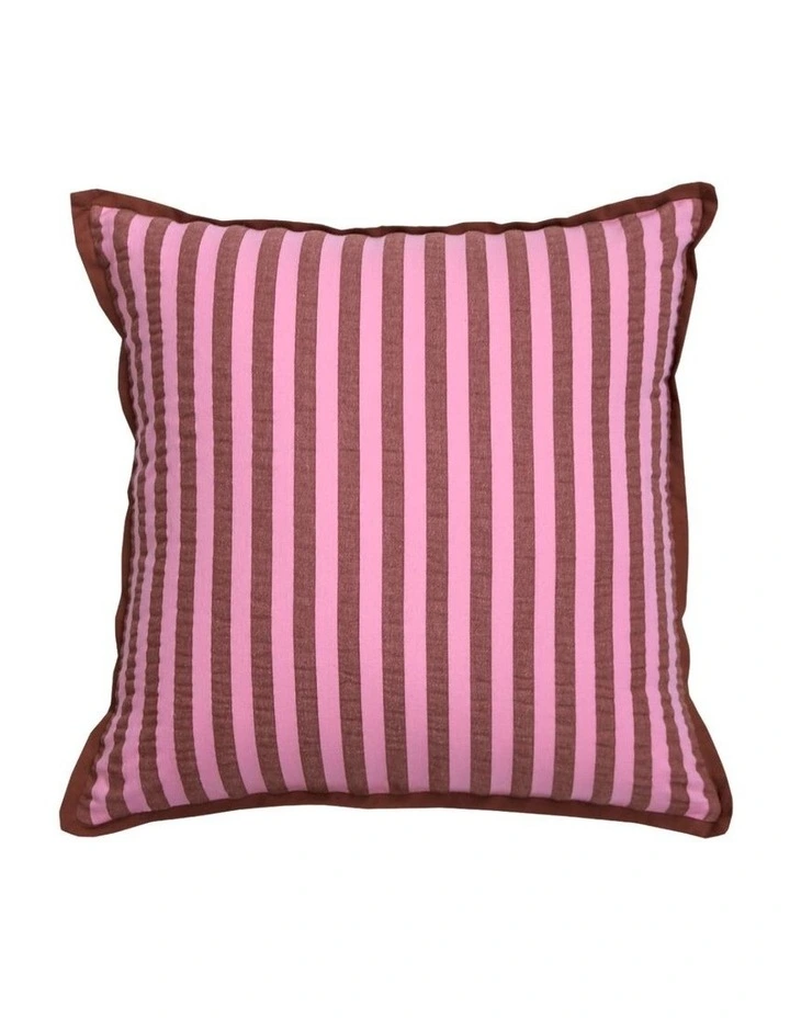 Sundae Seersucker Square Cushion Cover image 1