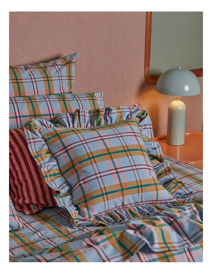 Confetti Plaid Cushion Cover image 4