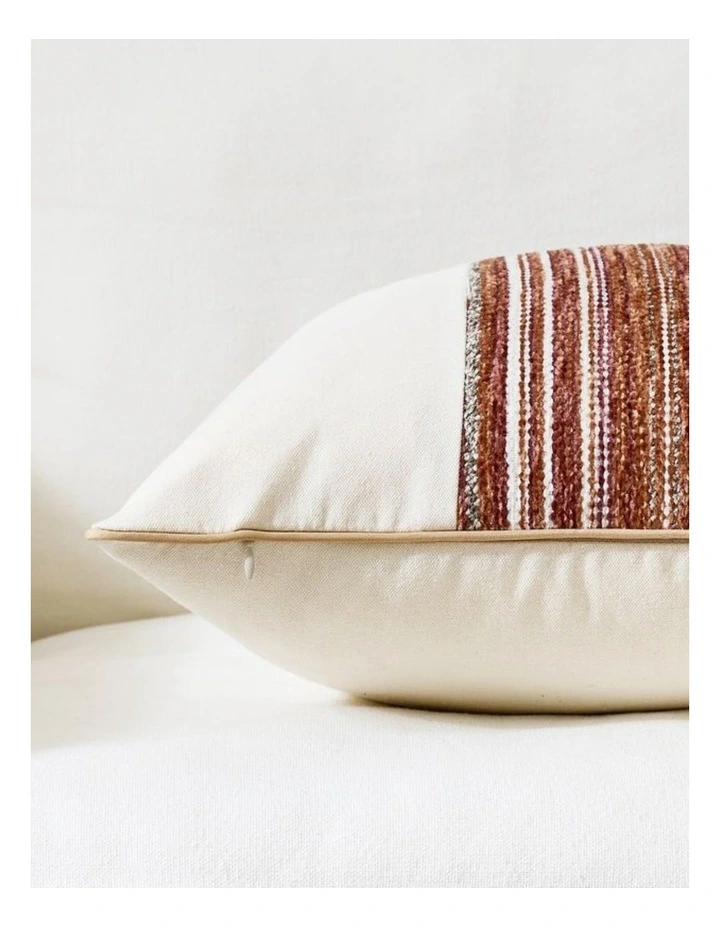 GIOIA CASA Wabi Stripe Cushion Covers in Terracotta 2 Pack image 4
