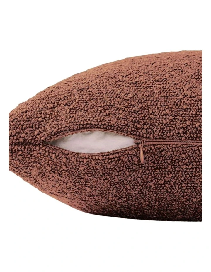GIOIA CASA Boucl Cushion Covers in Brick 2 Pack image 4