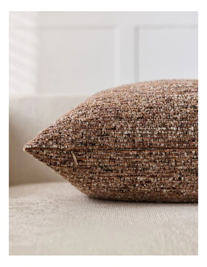 GIOIA CASA Speckled Boucl Cushion Covers in Brown 2 Pack image 4