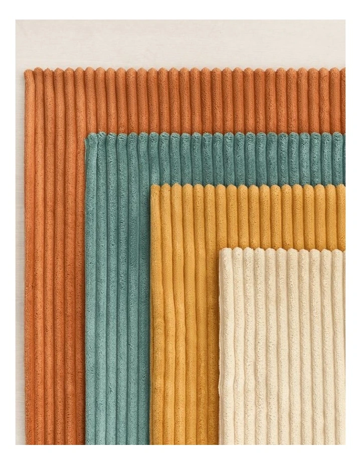 GIOIA CASA Corduroy Velvet Cushion Covers in Rainbow Set of 4 image 3