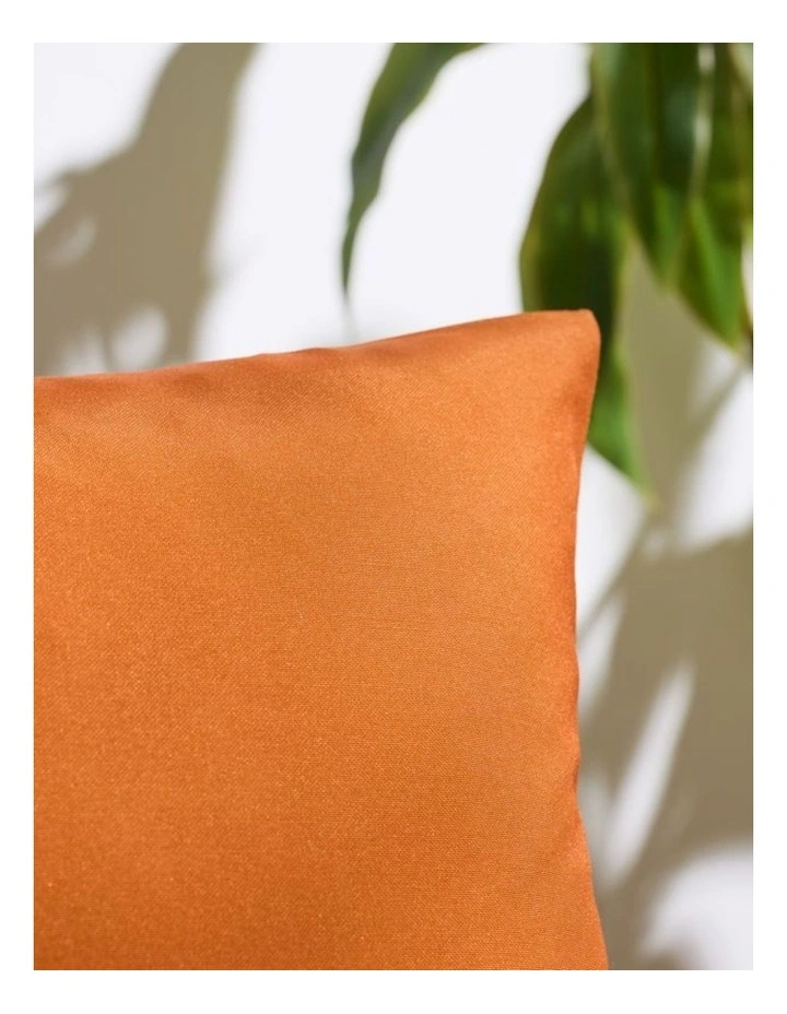 GIOIA CASA Outdoor Waterproof Cushion Covers in Orange 2 Pack image 3