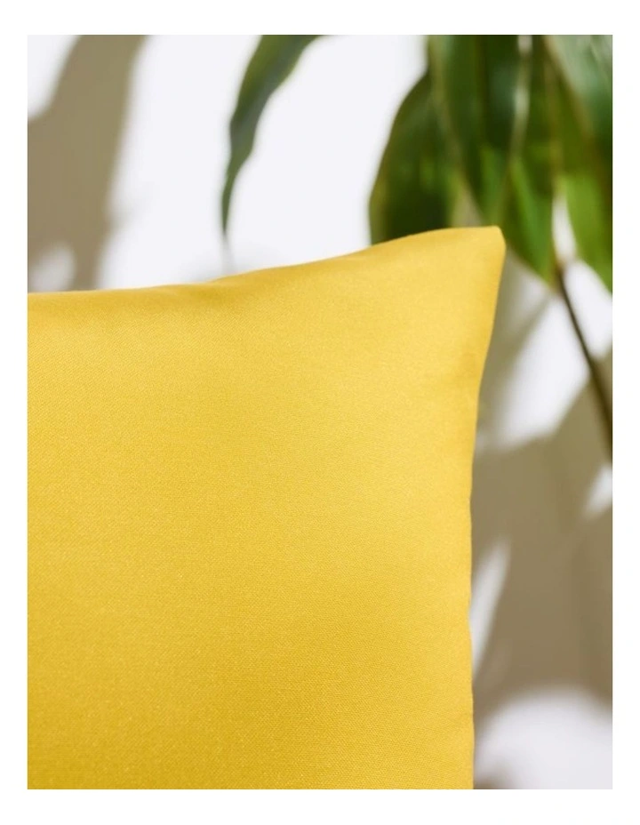 GIOIA CASA Outdoor Waterproof Cushion Covers in Yellow 2 Pack image 3