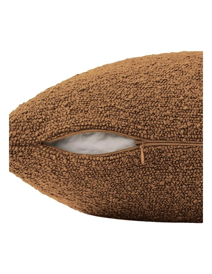 GIOIA CASA Boucl Cushion Covers in Caramel 2 Pack image 4