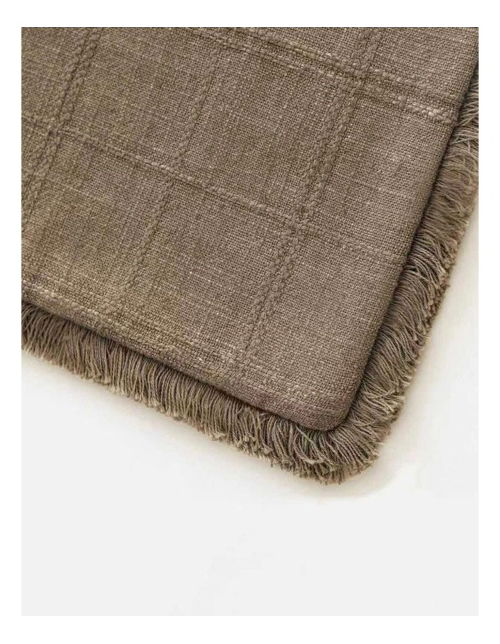 GIOIA CASA Linen Look Cushion Covers in Camel 2 Pack image 3