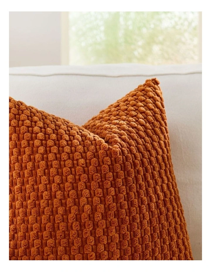 GIOIA CASA Bubble Corn Cushion Covers in Terracotta 2 Pack image 3