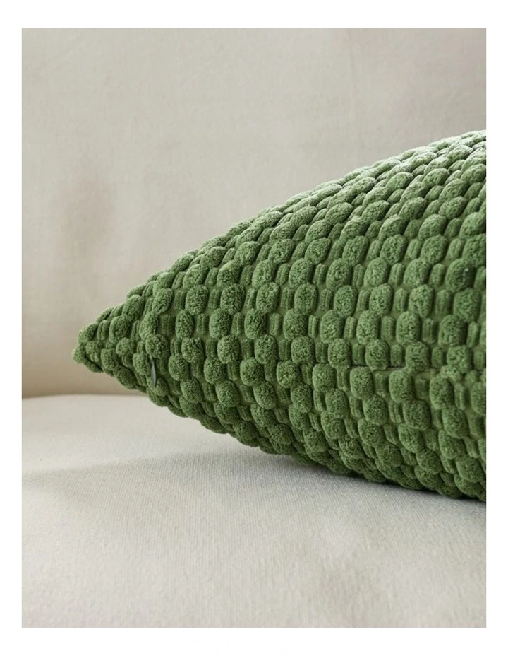 GIOIA CASA Bubble Corn Cushion Covers in Khaki Green 2 Pack image 4