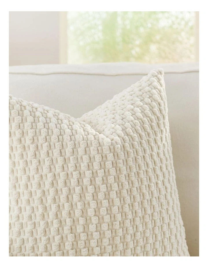 GIOIA CASA Bubble Corn Cushion Covers in Snow 2 Pack image 3