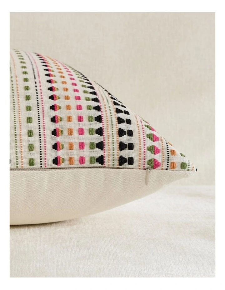 GIOIA CASA Bohemian Dot Woven Cushion Covers in Multi-colour 2 Pack image 4
