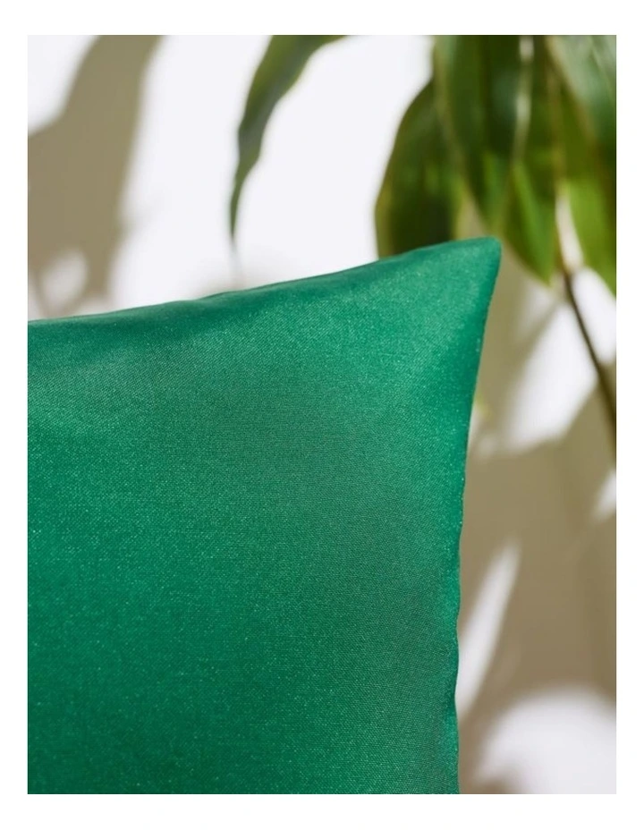 GIOIA CASA Outdoor Waterproof Cushion Covers in Emerald Green 2 Pack image 3