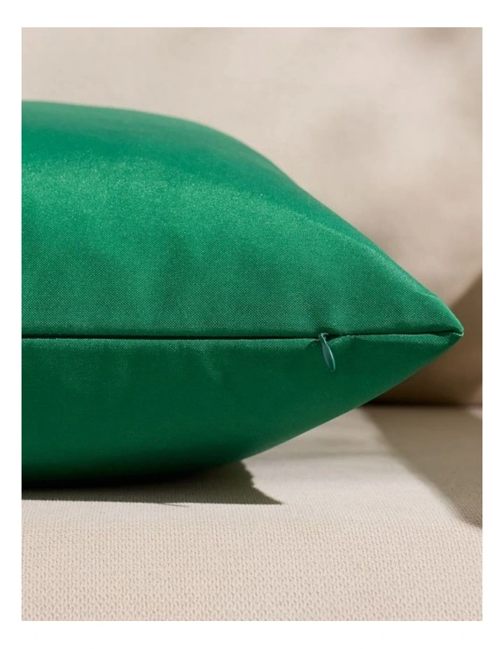 GIOIA CASA Outdoor Waterproof Cushion Covers in Emerald Green 2 Pack image 4