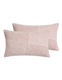 GIOIA CASA Windmill-Inspired Cushion Covers in Pink 2 Pack