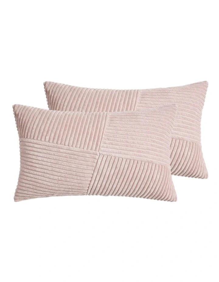 GIOIA CASA Windmill-Inspired Cushion Covers in Pink 2 Pack image 1