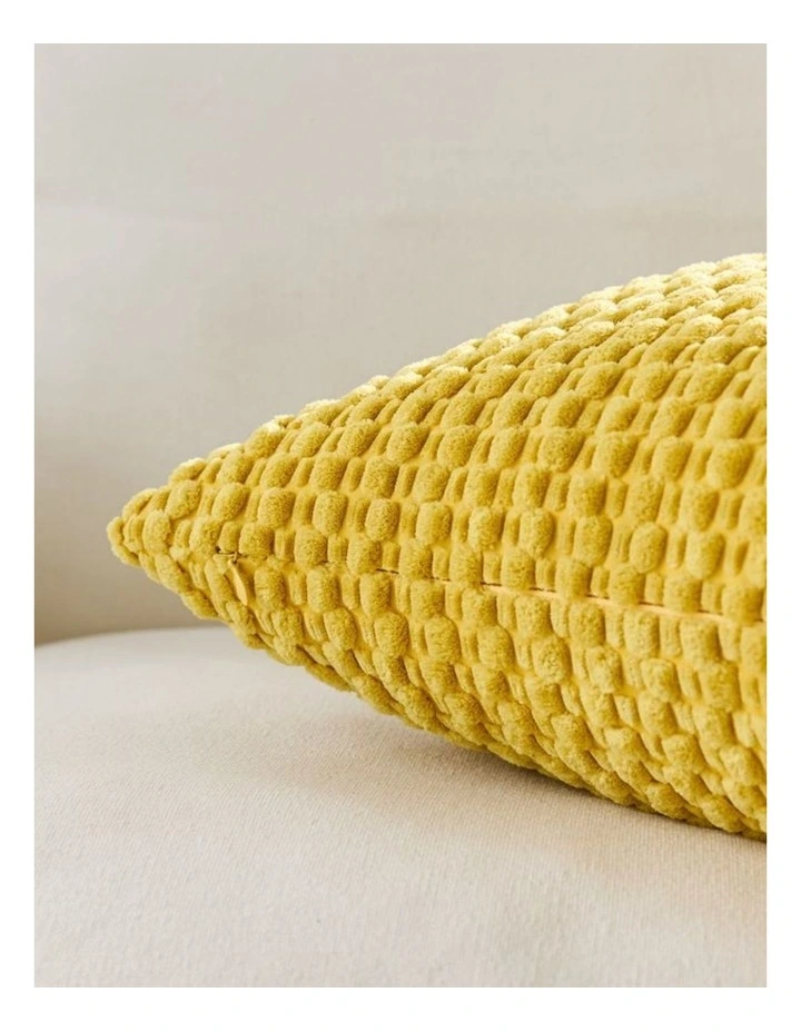 GIOIA CASA Bubble Corn Cushion Covers in Mustard 2 Pack image 4