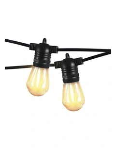 EMITTO 40M Festoon String Lights Christmas Wedding Party Waterproof Outdoor