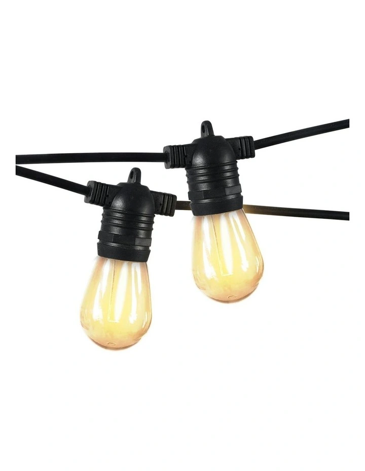 EMITTO 40M Festoon String Lights Christmas Wedding Party Waterproof Outdoor image 2