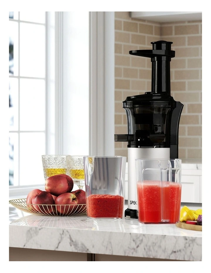 Spector Cold Press Slow Juicer Quiet Easy Clean Black image 7