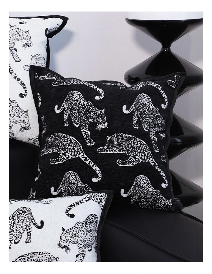 SOGA 2X 45cm Throw Pillow Black Leopard Light Luxury Decorative Cushion for Living Room image 4