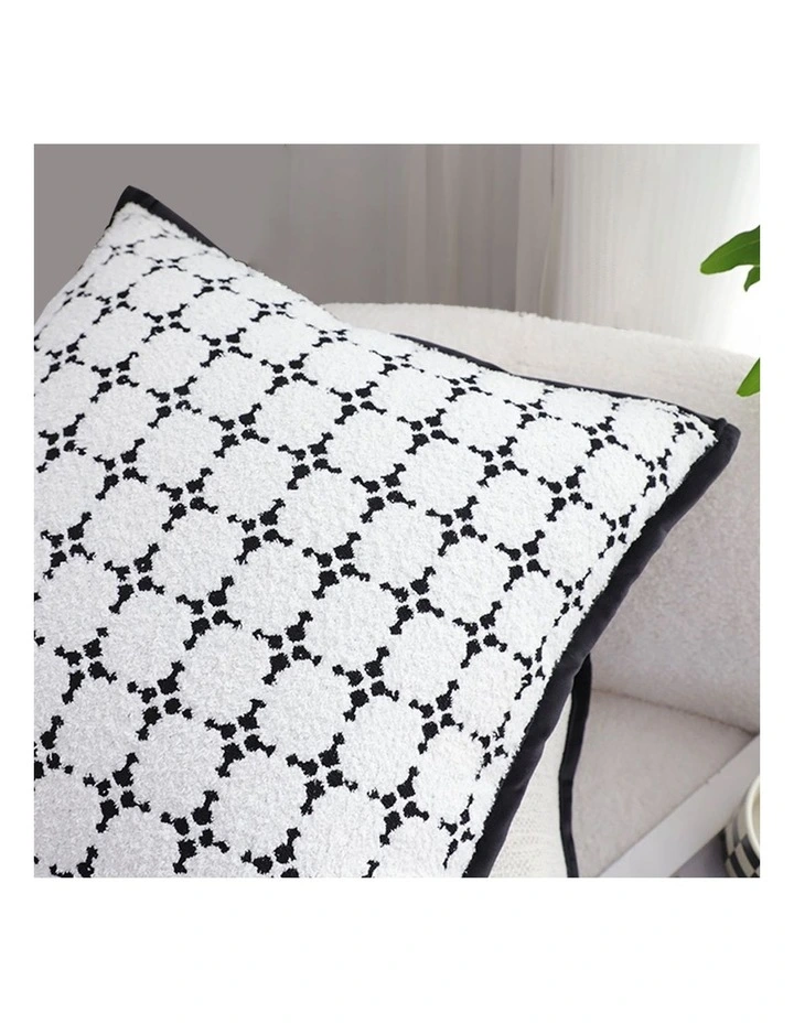 SOGA 2 Pack White Cushion 50x50x18cm image 6