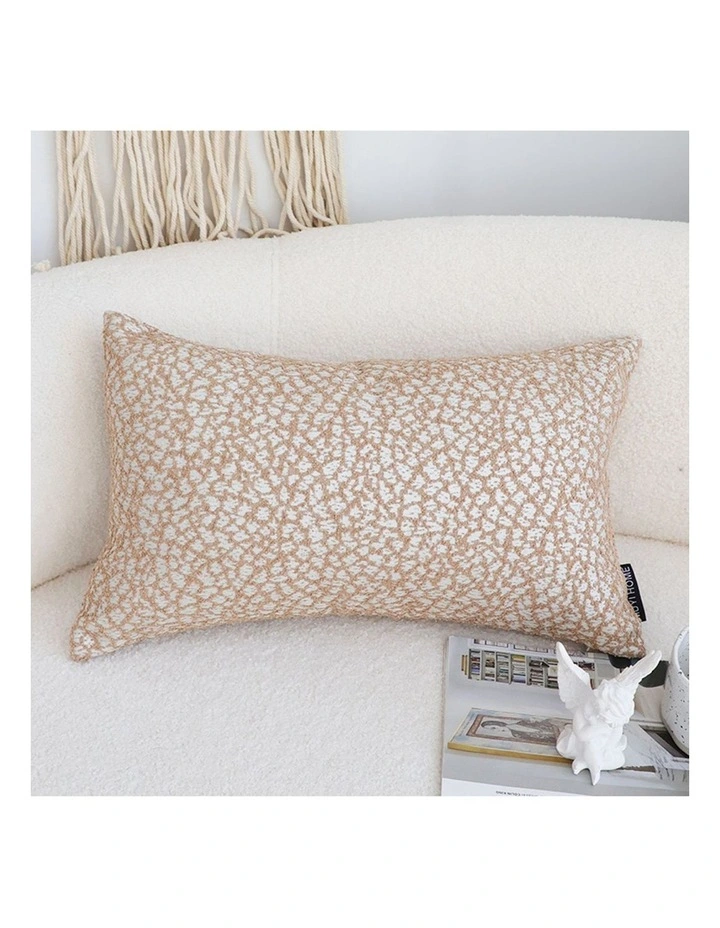 SOGA 2 Pack Beige Seat Cushion With White Detail 35x55x18cm image 2