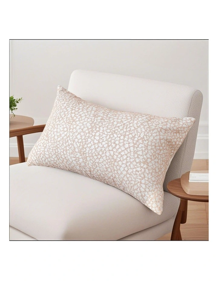 SOGA 2 Pack Beige Seat Cushion With White Detail 35x55x18cm image 6