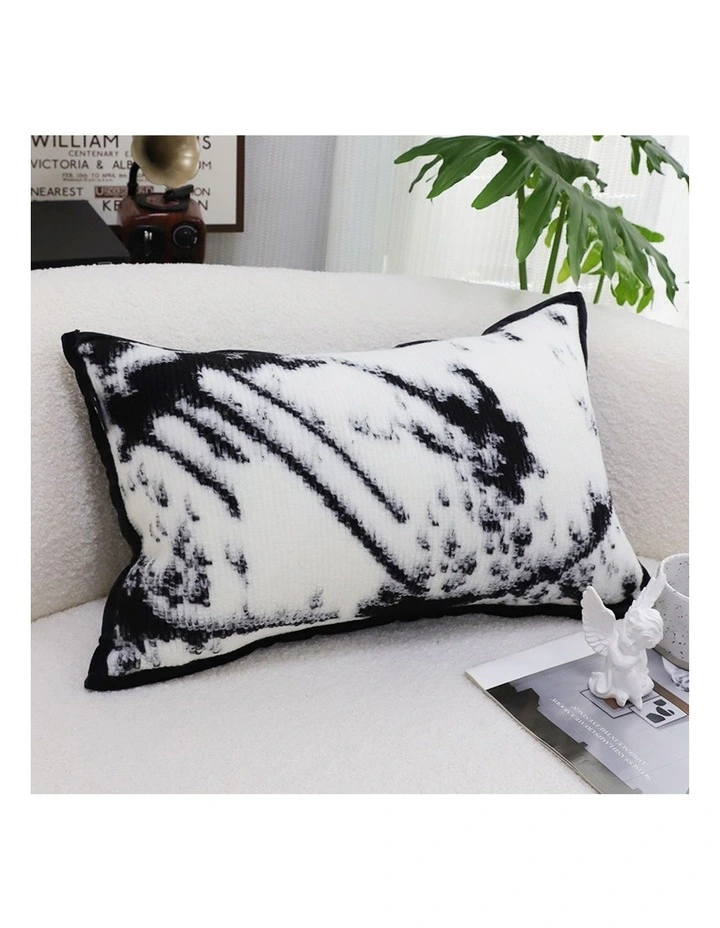 SOGA 2X 35cm Throw Pillow Black and White Leopard Thick Premium Polyester Fiber for Home Decor image 7