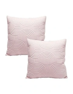 SOGA 2 Pack Boho Tufted Tassel Cushion Cover 45cm