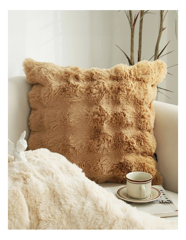 SOGA 2X 50cm Throw Pillow Coffee with Rabbit  Square Cushion for Living Room Home Decor image 6