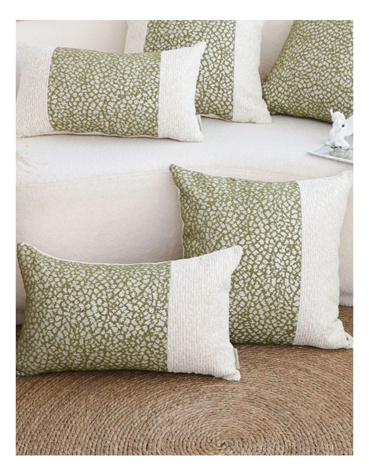 SOGA 2 Pack Green Beige French Style Tufted Seat Cushion 50x50x18cm image 6