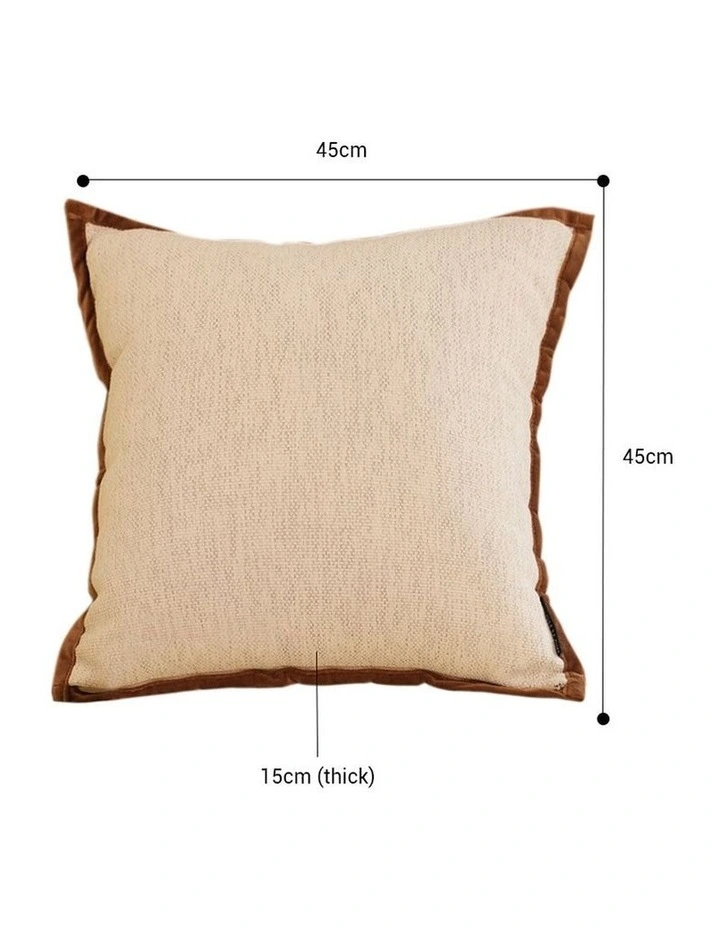 SOGA 2X 50cm Vintage Cover Square Decorative Beautiful with Polyester Made Throw Pillow image 2