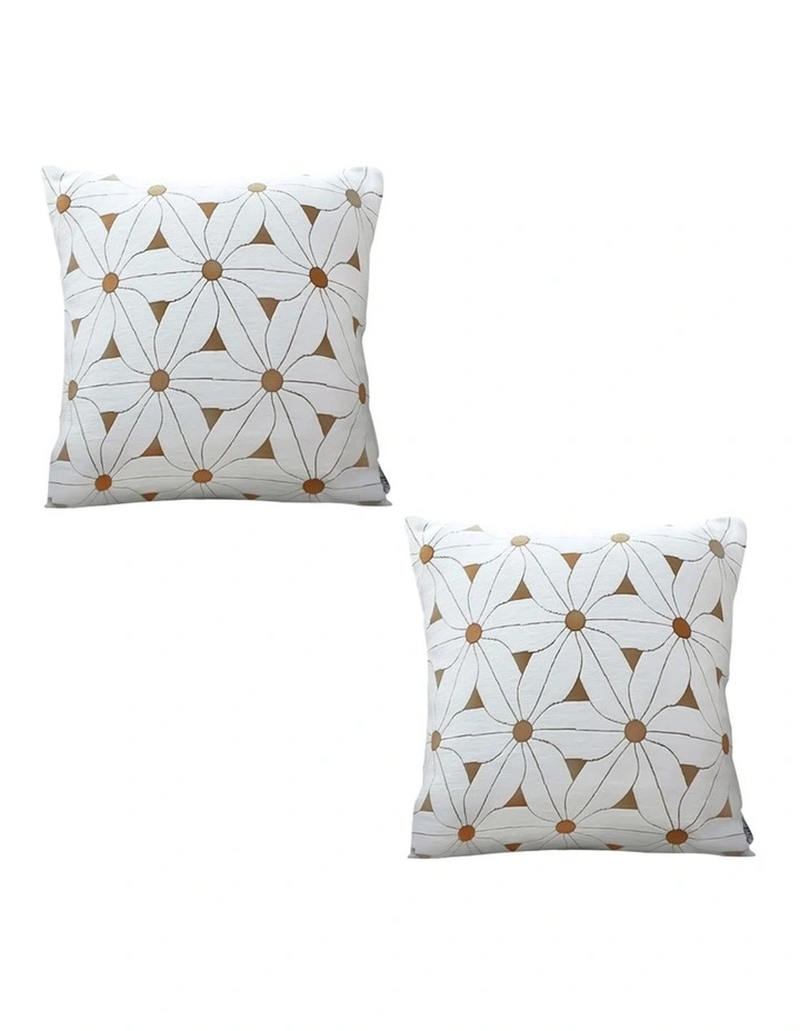 SOGA 2X 50cm Throw Pillow Premium Polyester Fiber Thick Cotton Ultimate Comfort for Home Decor image 1